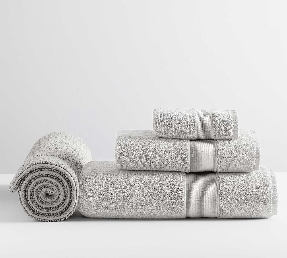 Classic Organic Towel Bundle With Bath Mat - Set of 4