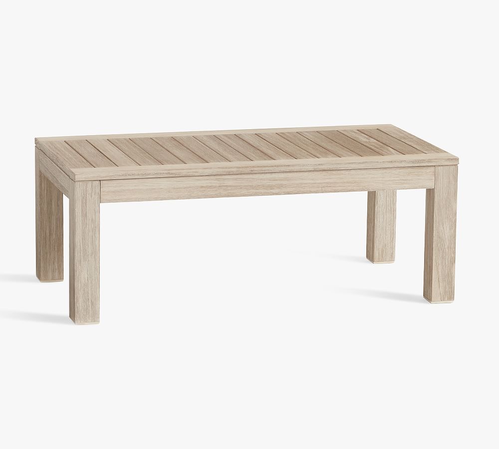 Indio FSC® Eucalyptus Outdoor Coffee Table Pottery Barn