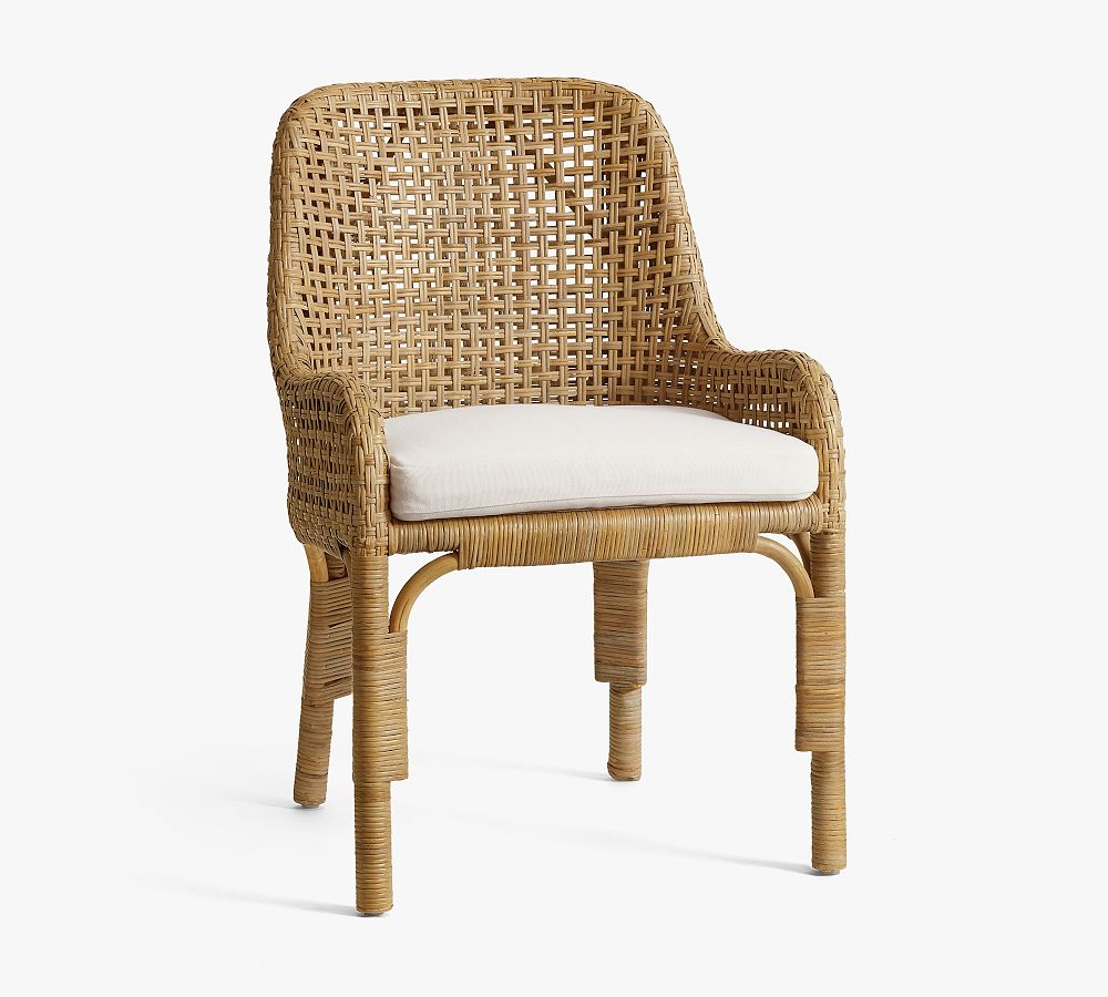 Mesa Rattan Dining Chair Pottery Barn