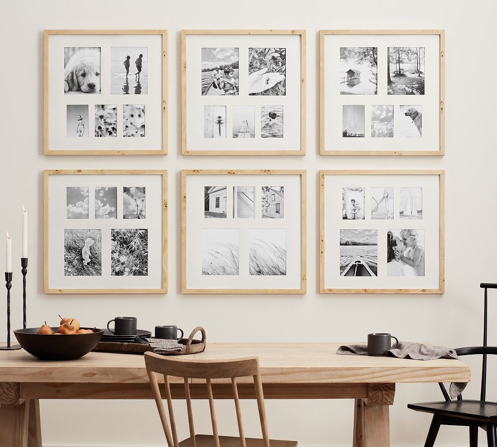 Burlwood Gallery Frames, 25x25 | Pottery Barn