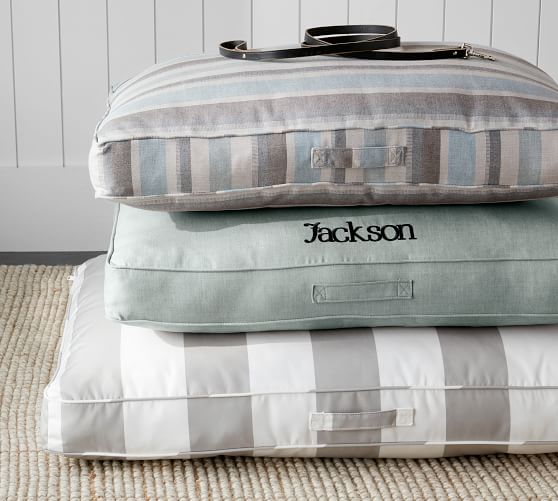 Sunbrella® Glimpse Pet Bed Pottery Barn