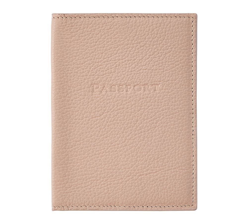 Longchamp Leather Passport Cover - Black Travel, Accessories