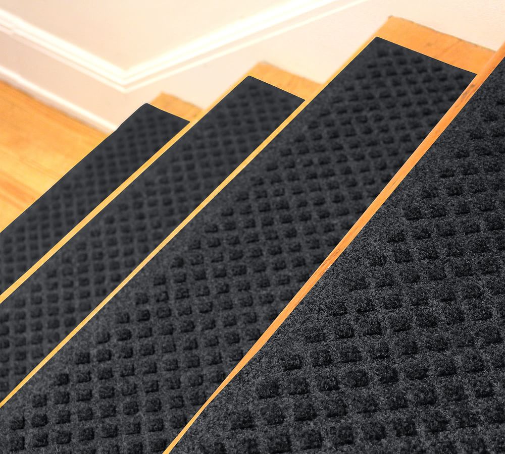 OPEN BOX Waterhog Gems Indoor/Outdoor Stair Treads Pottery Barn