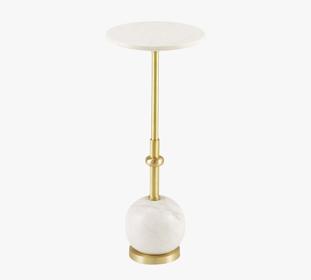 Alvin Round Marble Cocktail Table