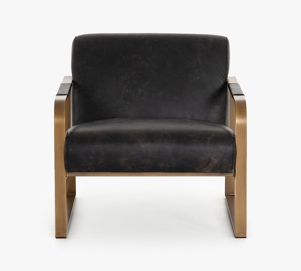 Crestview Leather Armchair