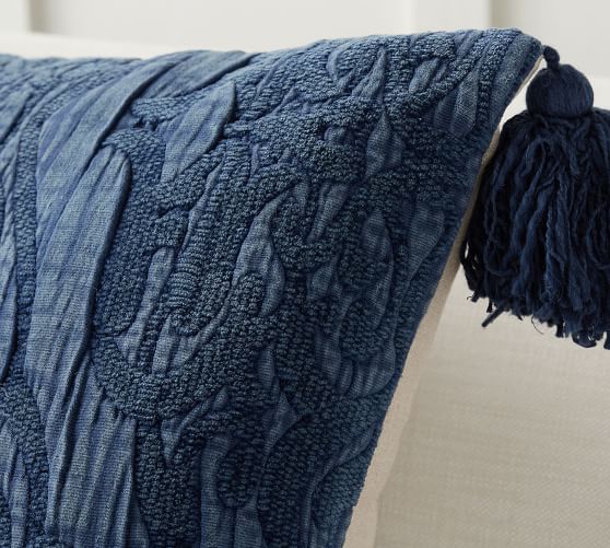 Aileen Jacquard Decorative Pillow Cover Pottery Barn