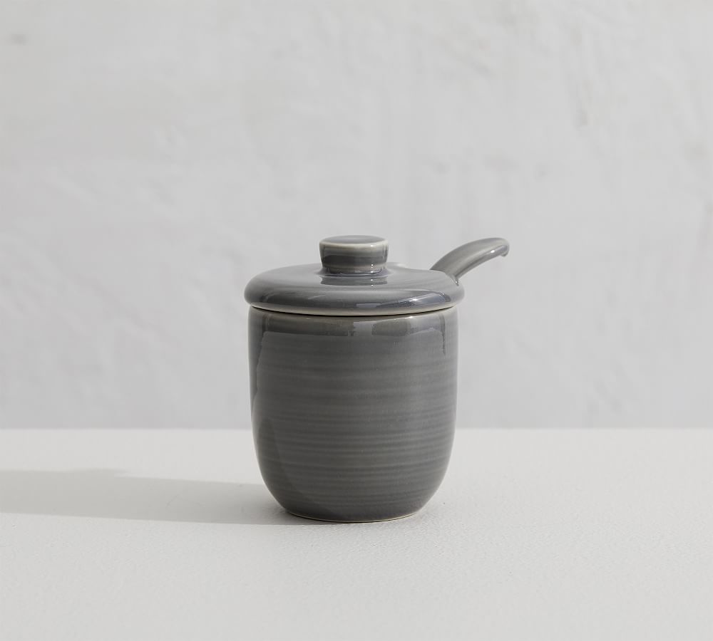 Joshua Stoneware Sugar Bowl Pottery Barn