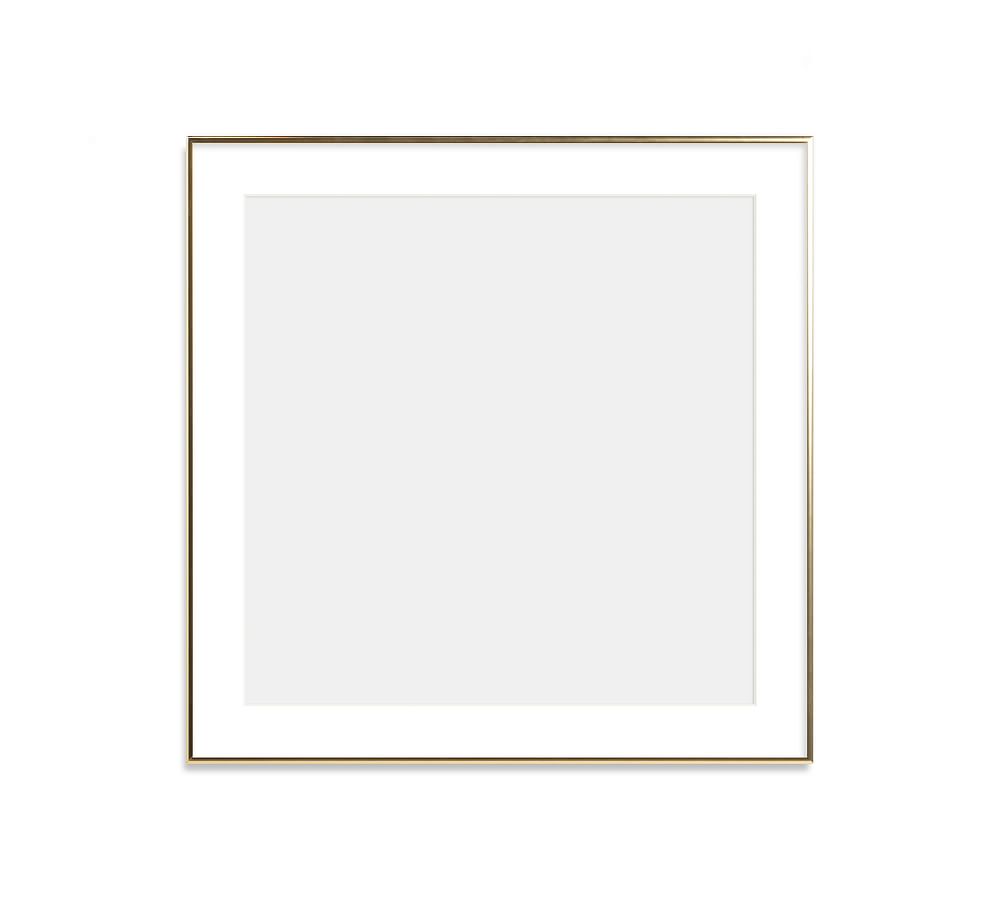 Thin Metal Gallery Frames With Mat