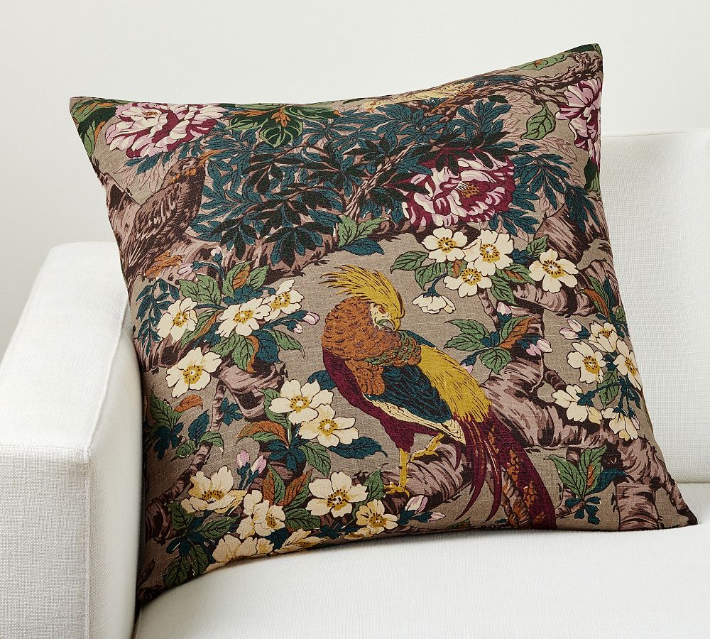 Amara Floral Bird Pillow