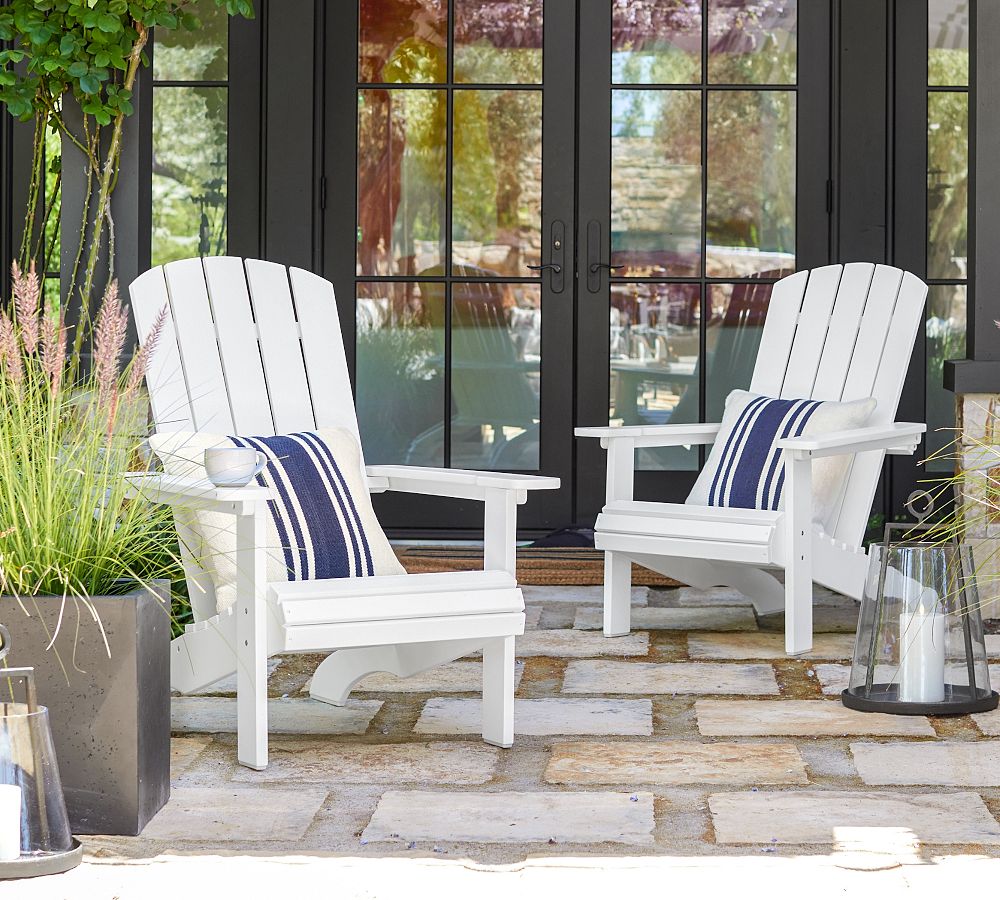 Classic Mahogany Adirondack Chair Pottery Barn