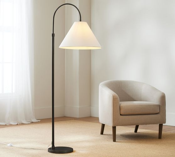 Sinclair Metal Arc Floor Lamp | Pottery Barn