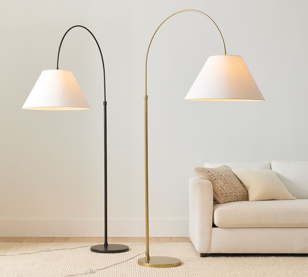 Sinclair Metal Arc Sectional Floor Lamp Pottery Barn
