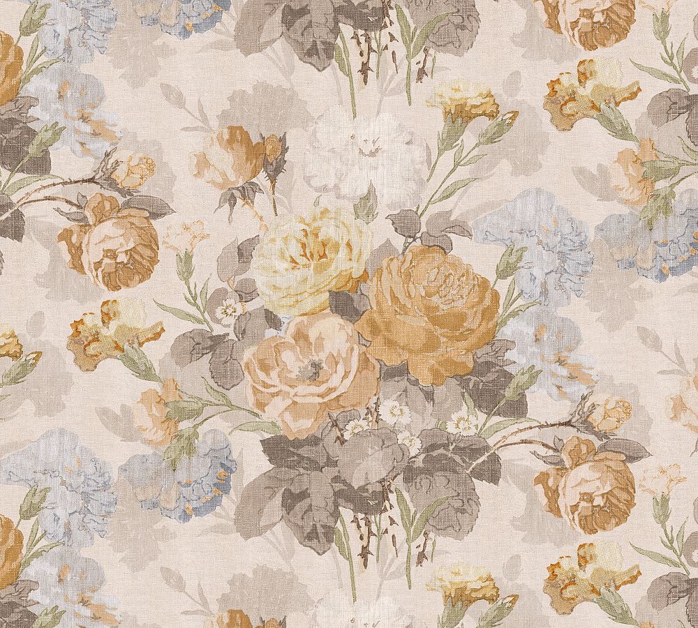 Vivienne Floral Print Wallpaper