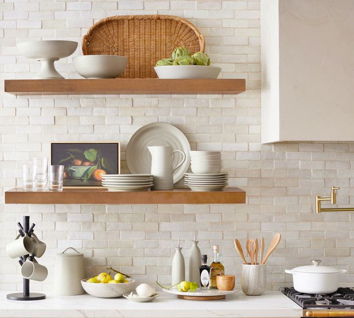 Handcrafted Beige Marble Lazy Susan