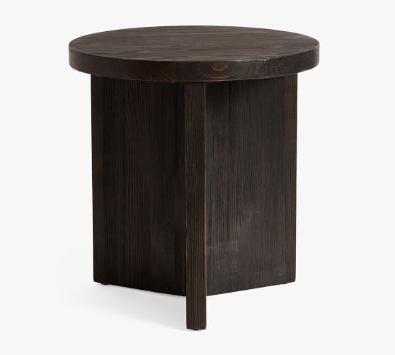 Folsom Round End Table Pottery Barn