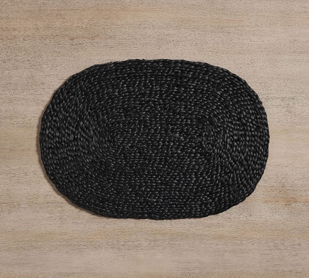Mori Oval Coil Handwoven Jute Placemats