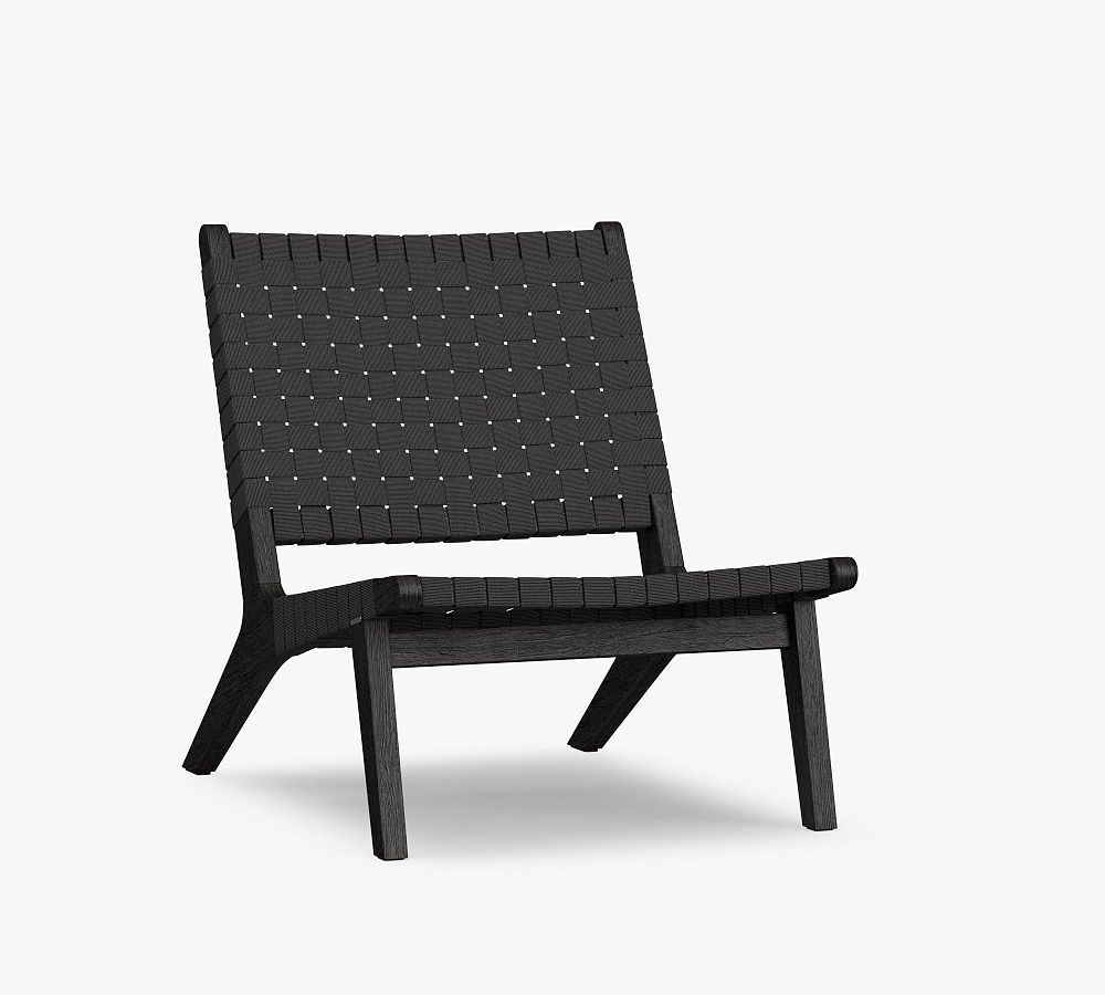 Abbott Acacia Woven Outdoor Lounge Chair