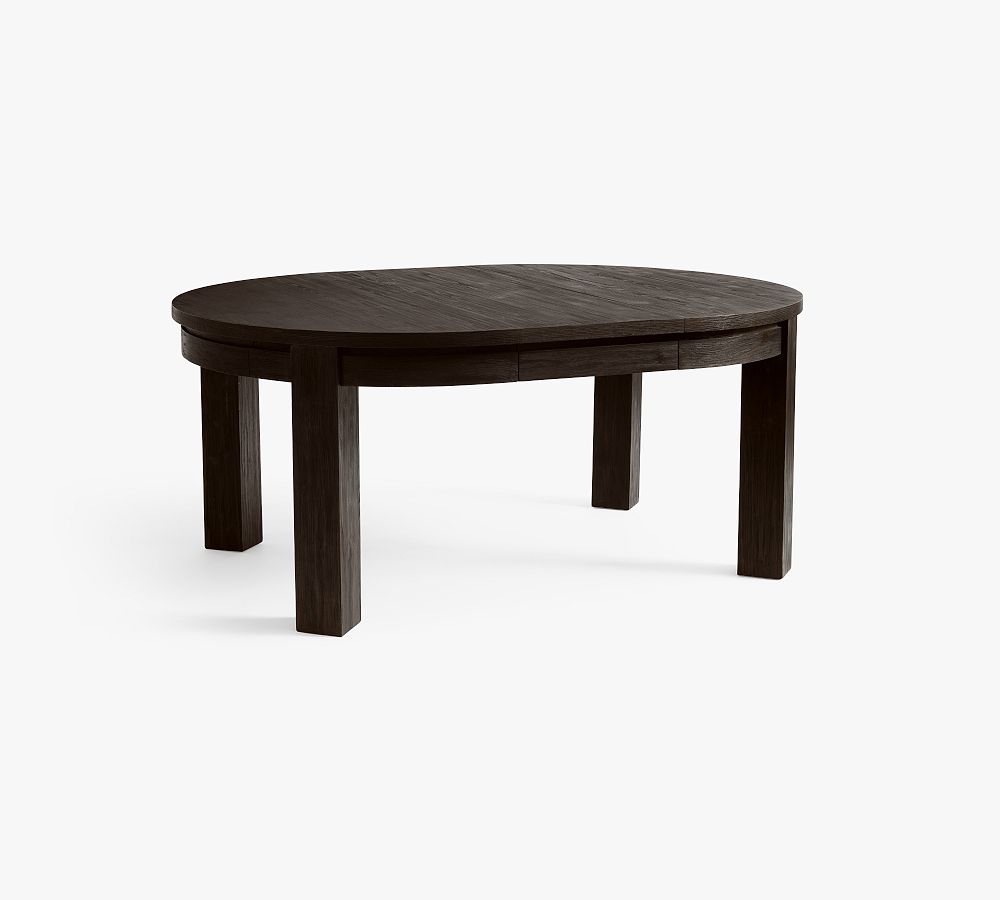 Folsom Round Storage Extending Dining Table
