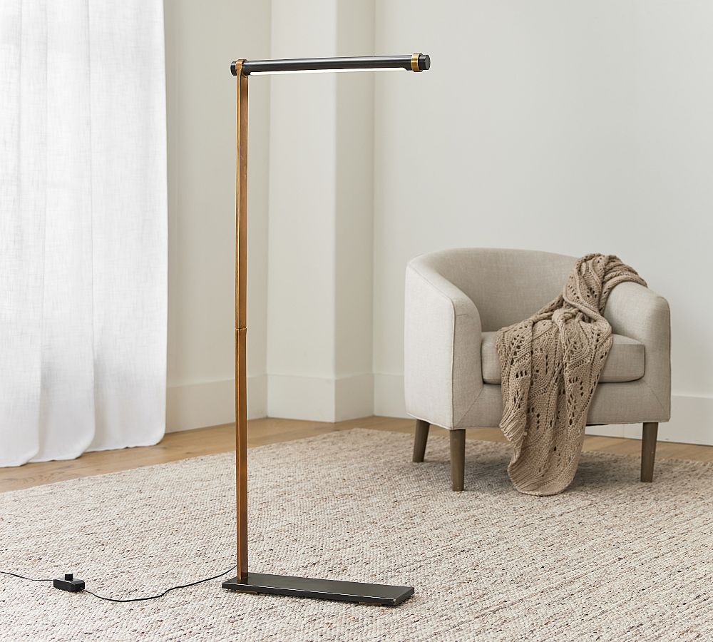 Hamilton Metal Task Floor Lamp Pottery Barn