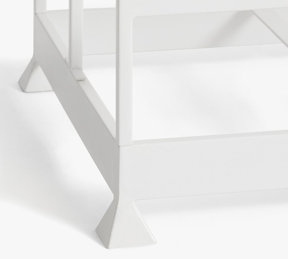 Malibu Metal Outdoor Pool Float Storage Pottery Barn