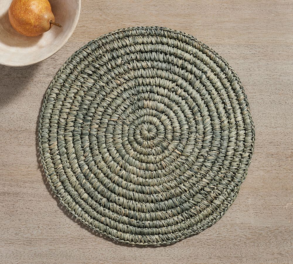 Crochet Coil Handcrafted Placemats - Set of 4