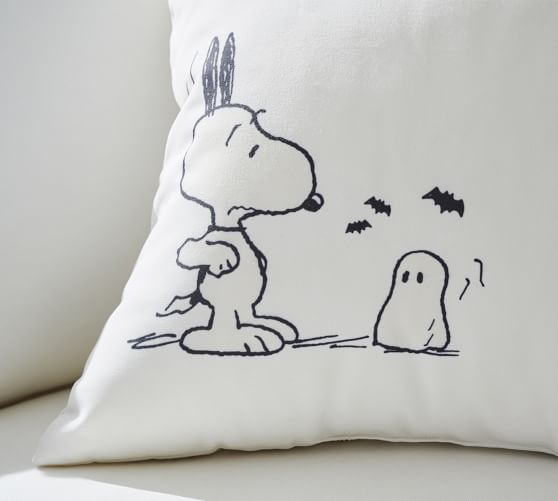 Peanuts™ Happy Halloween Charlie Brown™ Outdoor Throw Pillow Pottery Barn