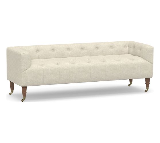 OPEN BOX Colt Upholstered Settee, Polyester Wrapped Cushions