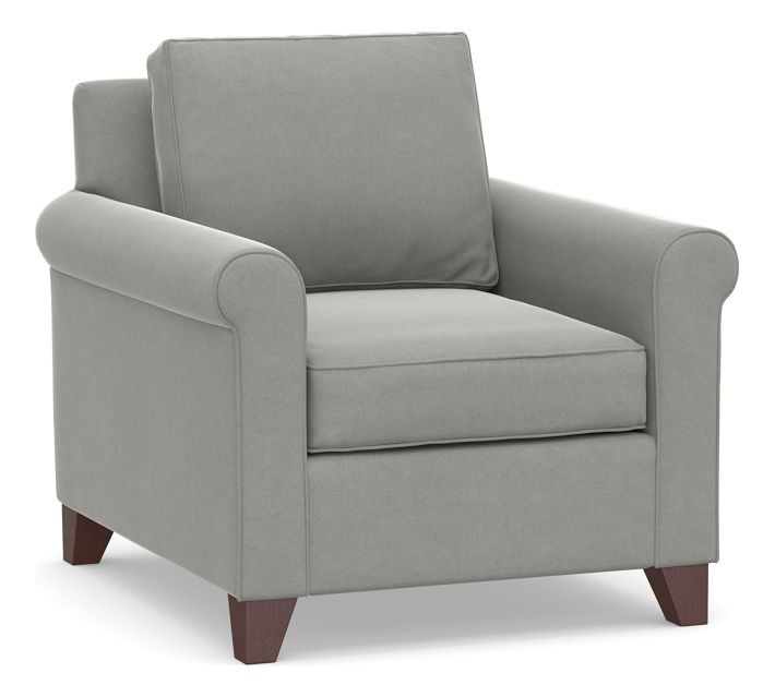 OPEN BOX Cameron Roll Arm Upholstered Deep Seat Armchair