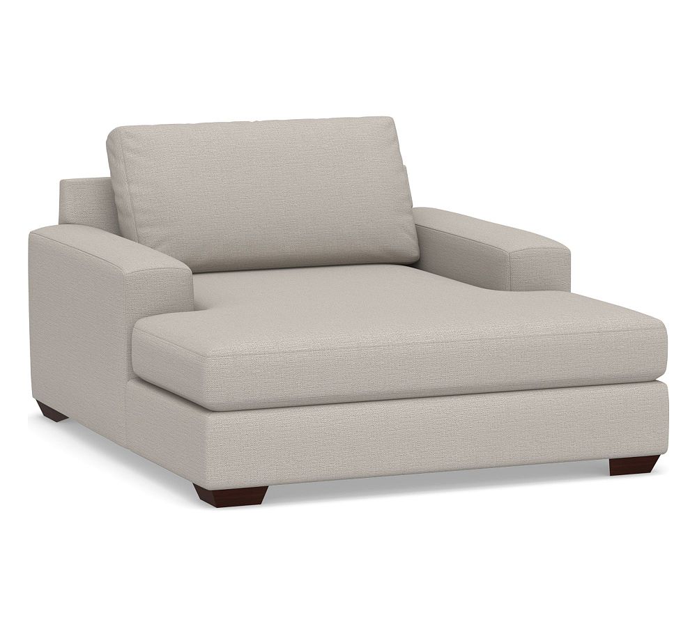 OPEN BOX Big Sur Square Arm Upholstered Grand Chaise, Down Blend