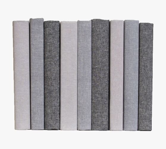 Linen Wrapped ColorPak Books Pottery Barn