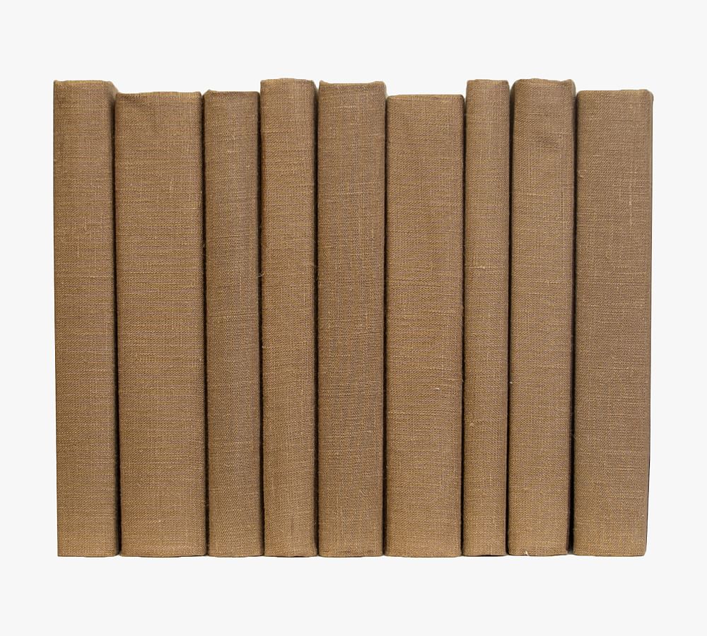 Linen Wrapped ColorPak Books Pottery Barn