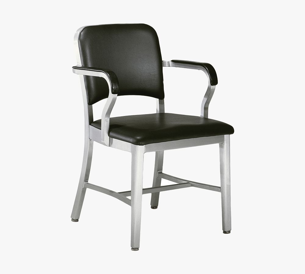 Emeco Navy® Upholstered Dining Armchair