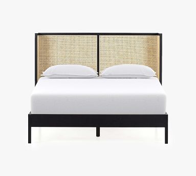 Lisbon Cane Platform Bed | Pottery Barn