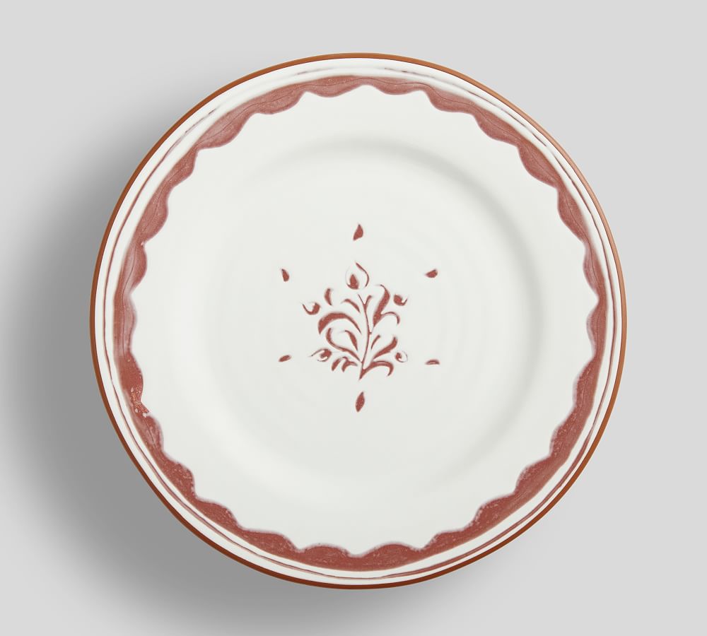Sienna Tile Terracotta Salad Plates Set of 4 Pottery Barn
