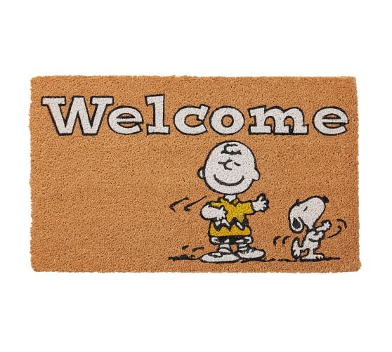 Peanuts™ Doormat Pottery Barn