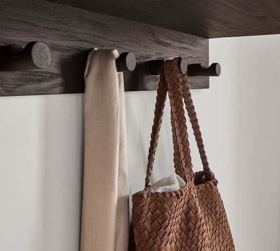 Folsom Entryway Wall Shelf with Hooks | Pottery Barn