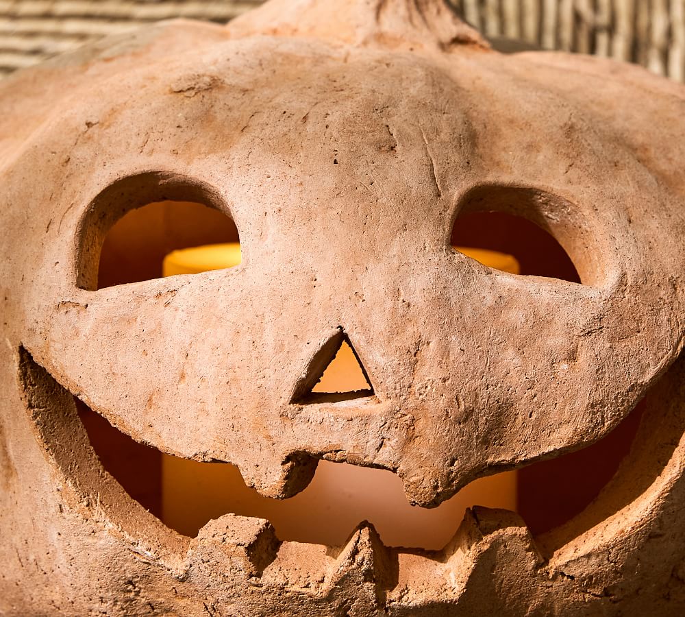 Terracotta Jack O Lantern
 Handmade Terracotta Jack O Lantern