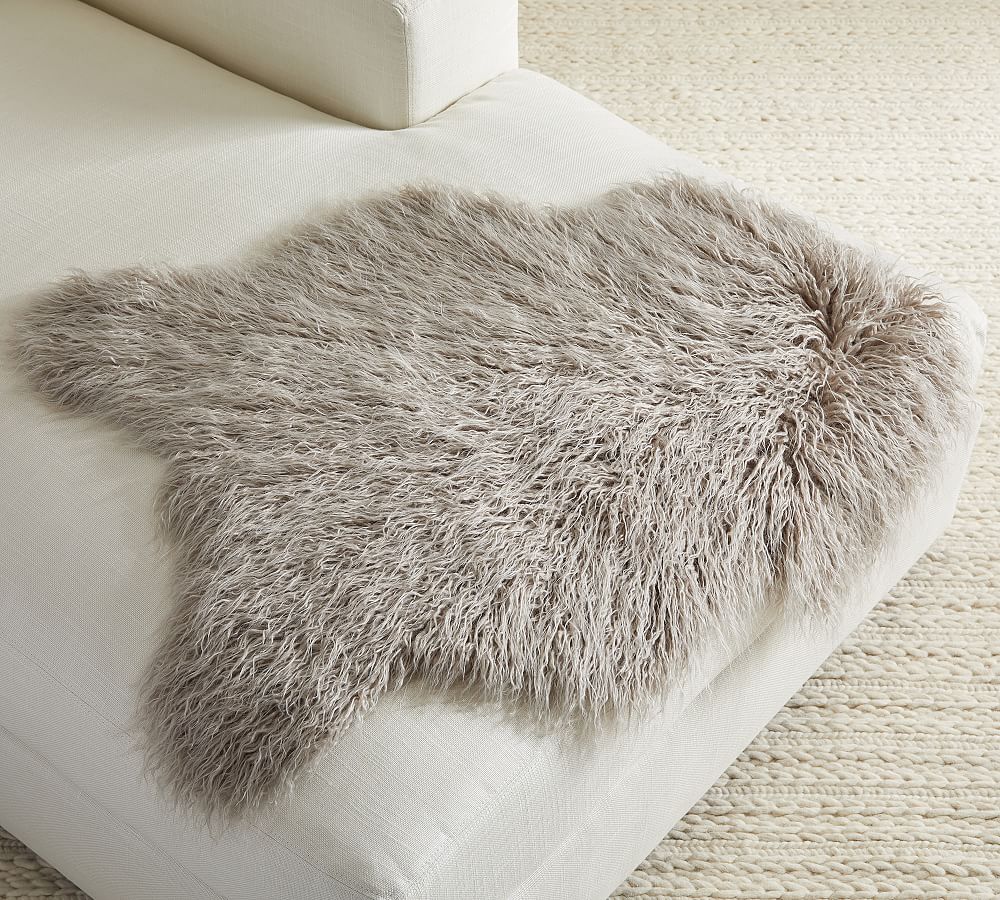 Mongolian Faux Fur Hide