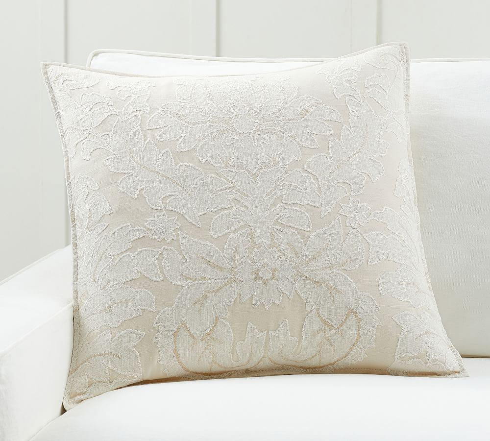 Francesca Hand Embroidered Pillow Cover