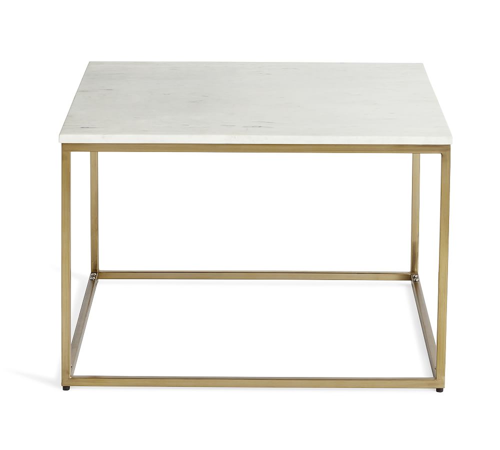 Delaney Square Marble Bunching Table