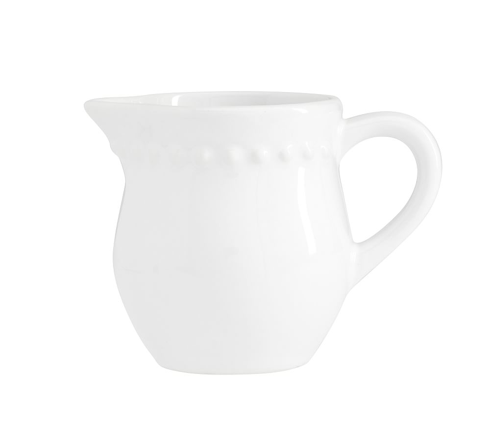 Williams-Sonoma Brasserie White Coffee/Teapot, Creamer, Sugar Bowl