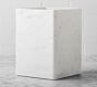 Frost Handcrafted Marble Trash Can | Pottery Barn