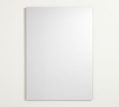 Rienne Frameless Rectangular Wall Mirror | Pottery Barn