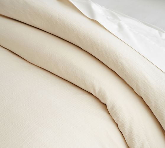 Soft Cotton Duvet Cover Pottery Barn