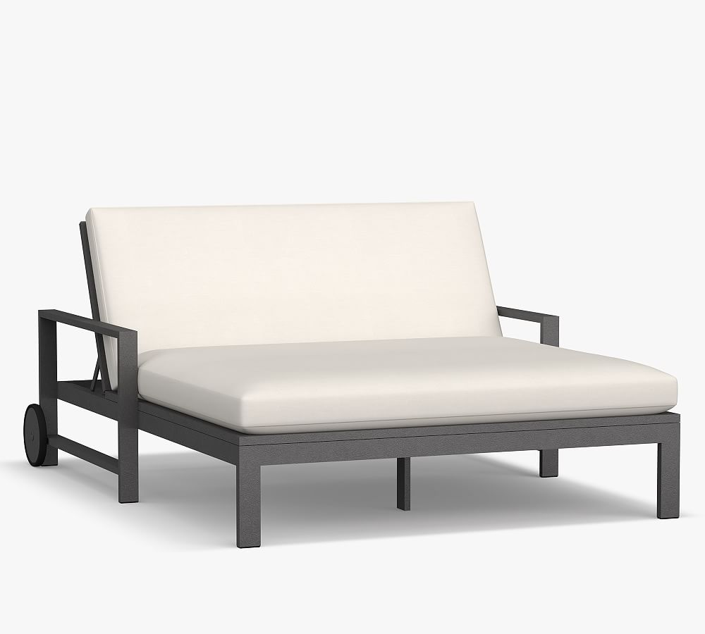 Indio Metal Double Outdoor Chaise Lounge