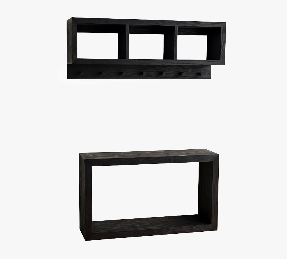 Folsom Entryway Wall Shelf & Console Table Pottery Barn