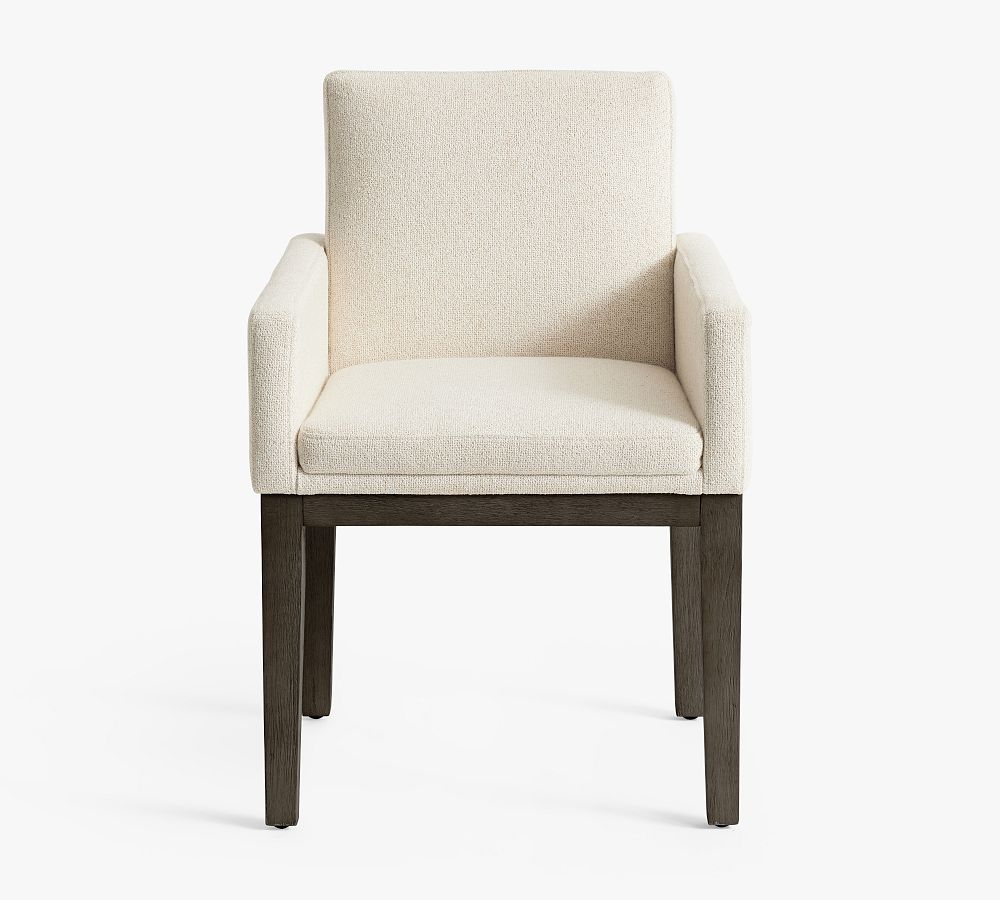 Jake Upholstered Dining Armchair Pottery Barn
