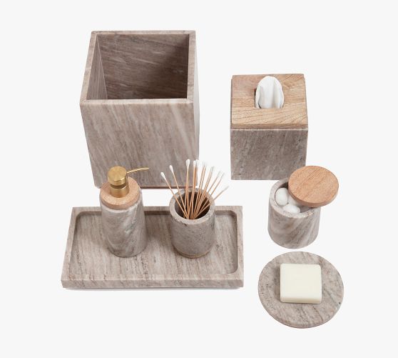 Aude Bathroom Accessories Pottery Barn