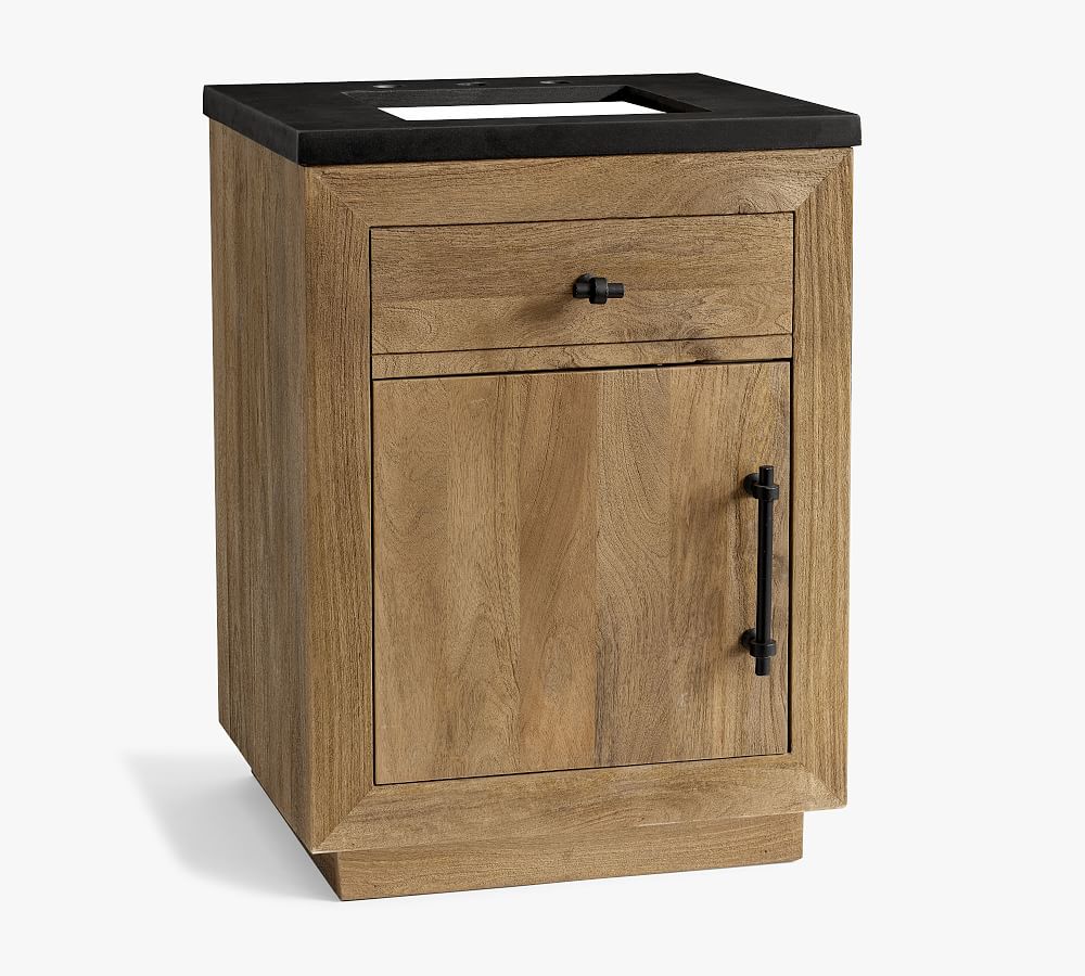 Baylor Floating Open Storage Single Bathroom Vanity (42)