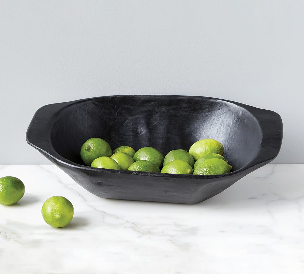 Black Dough Bowl Pottery Barn
